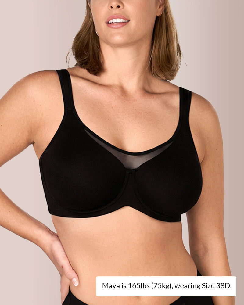 Plus Size Cooling Full Coverage Minimizer Bra
